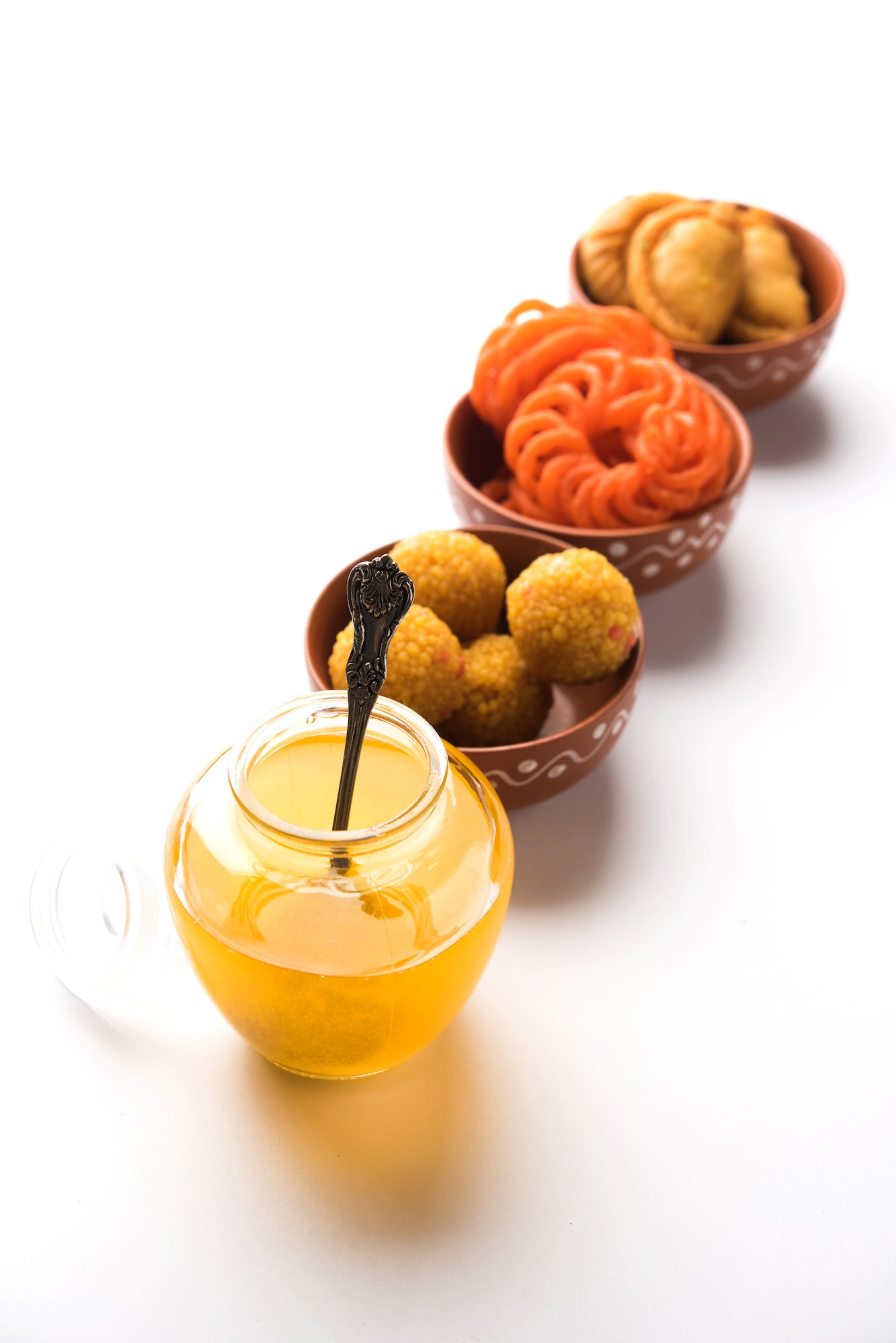 Indian Sweets with Ghee